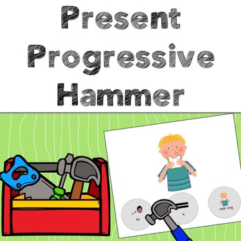 Preview of Present Progressive Verbs *Freebie*
