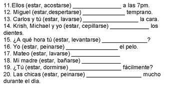 Present Progressive in Spanish by Mirror of Languages Espejo de Idiomas