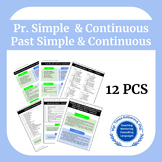 Present Simple & Continuous | Past Simple & Continuous | S