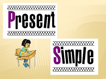 Preview of Digital ESL Grammar Activities: Simple Present Tense Verbs Distance Learning