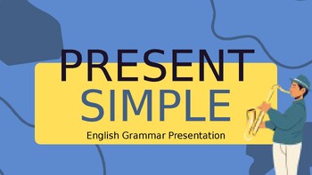 Preview of Present Simple English Education Presentation