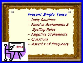 Preview of Present Simple Tense
