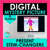 Present Stem-Changers Winter Mystery Picture | Spanish Pixel Art