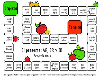 Spanish Verb EMPATAR - to draw (a game). Regular AR family