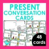 Present Tense Conversation Cards for Spanish Class | Speak
