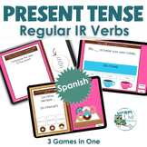 Present Tense Regular IR Verbs Review Google Game Spanish