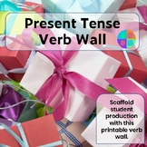 Present Tense Verb Wall for Spanish Classes