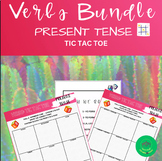 Spanish Present Tense Verbs Review: End of the Year Bundle