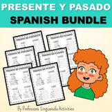 Present and Past tense in Spanish 1 Bundle for Kids - Verb