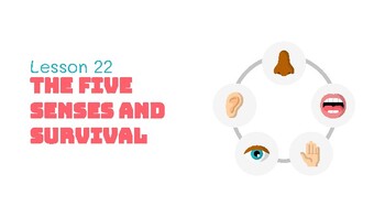 Preview of Presentable PDF 22: The Five Senses and Survival