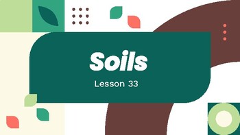 Preview of Presentable PDF 33: Soils