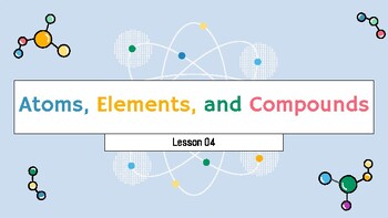 Preview of Presentable PDF 4: Atoms, Elements, and Compounds