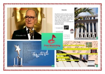Preview of Presentation: Ennio Morricone (Life, Career, Music) by Free MusicKey