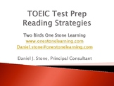 Presentation/Handout-  TOEIC Test Prep Reading Strategies