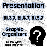 Presentation Informational Text Graphic Organizers RI.3.7 