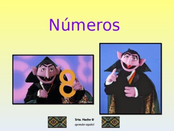 Preview of Presentation PowerPoint: Los Números 0-100