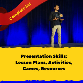 Preview of Presentation Skills Uber Pack: Lesson Plans, Activities and Resources