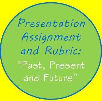 Preview of Presentation Speech Assignment & Rubric Your Past Present Future ESL Speaking