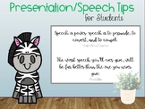Presentation and Speech Tips for Students