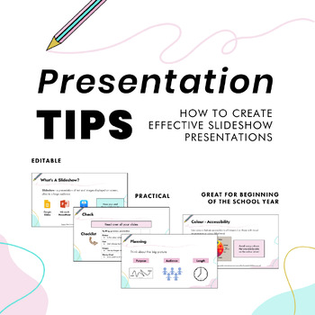 Preview of Presentation Tips - How to Create Effective Slideshow Presentations
