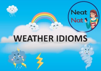 Preview of Presentation "Weather Idioms"