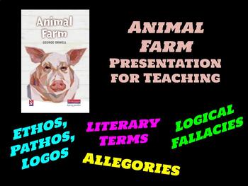 Preview of Presentation While Teaching Animal Farm