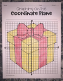 Present Graphing on the Coordinate Plane Mystery Picture