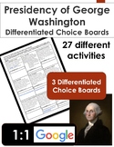 Presidency of George Washington - Differentiated Choice Bo