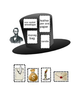 Preview of President Abraham Lincoln's Hat Following Directions Emergent Reader Literacy