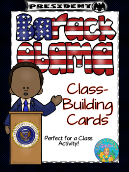 Preview of President Barack Obama Kagan Classbuilding Activity Cards