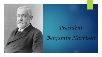 Preview of President Benjamin Harrison Biography PowerPoint