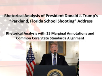 Preview of President Donald J. Trump 2018 Parkland, Florida Address – Rhetorical Analysis
