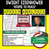 President Eisenhower Atoms for Peace Speech Analysis & Wri