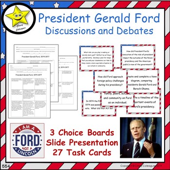 Preview of President Gerald Ford Discussions and Debates  Distance Learning