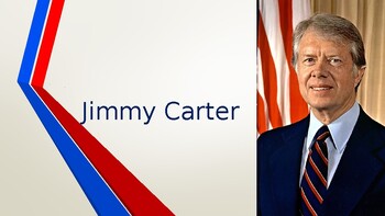 Preview of President Jimmy Carter - Biography with Questions Presentation