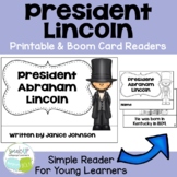 President Lincoln Reader & Timeline | President’s Day | Pr