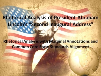 Abraham lincoln second inaugural address rhetorical essay