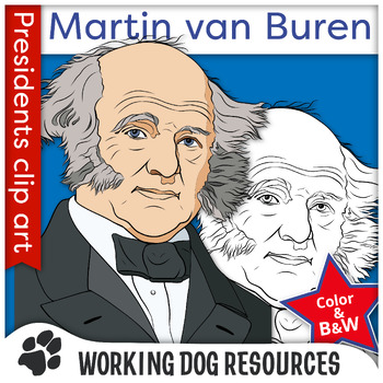 Preview of President Martin van Buren clip art