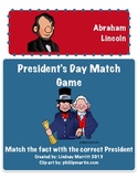 President Match Game: Lincoln and Washington