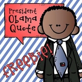 President Obama Quote