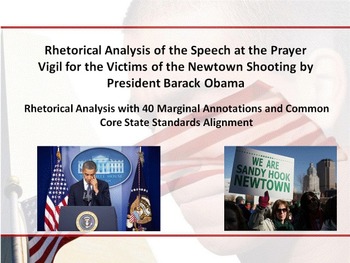 Preview of President Obama’s Sandy Hook Elementary School Prayer Vigil Rhetorical Analysis