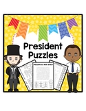 President Puzzles - Crossword, Word Search, Matching