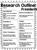 Report Outline: A President