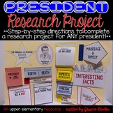 President Research Project for ANY President
