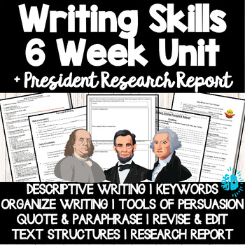 Preview of PRESIDENT RESEARCH REPORT AND WRITING SKILLS UNIT Election Voting