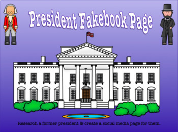 Preview of President Research - Social Media/Fakebook Page