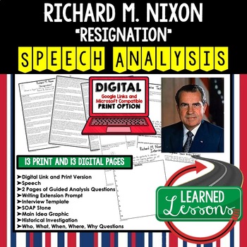 richard nixon resignation speech