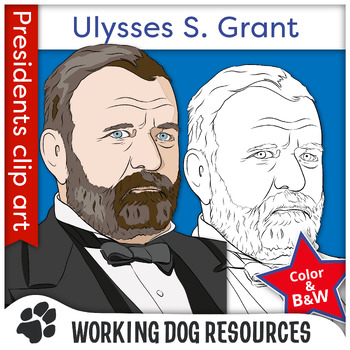 Preview of President Ulysses S. Grant clip art