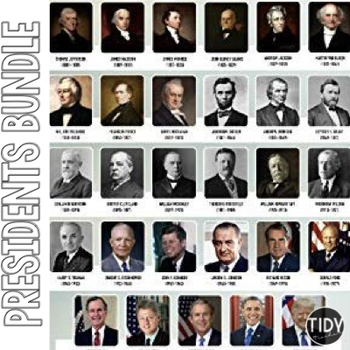 Preview of Presidents Research Bundle