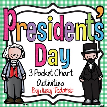 Preview of President's Day (3 Pocket Chart Activities)